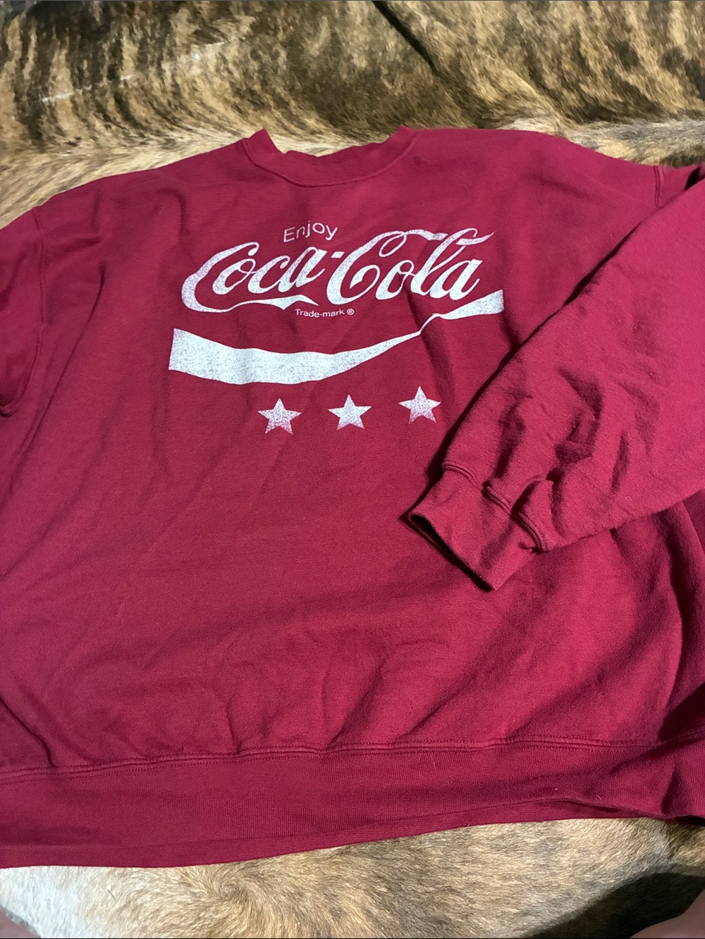 Coca Cola sweatshirt in 3X